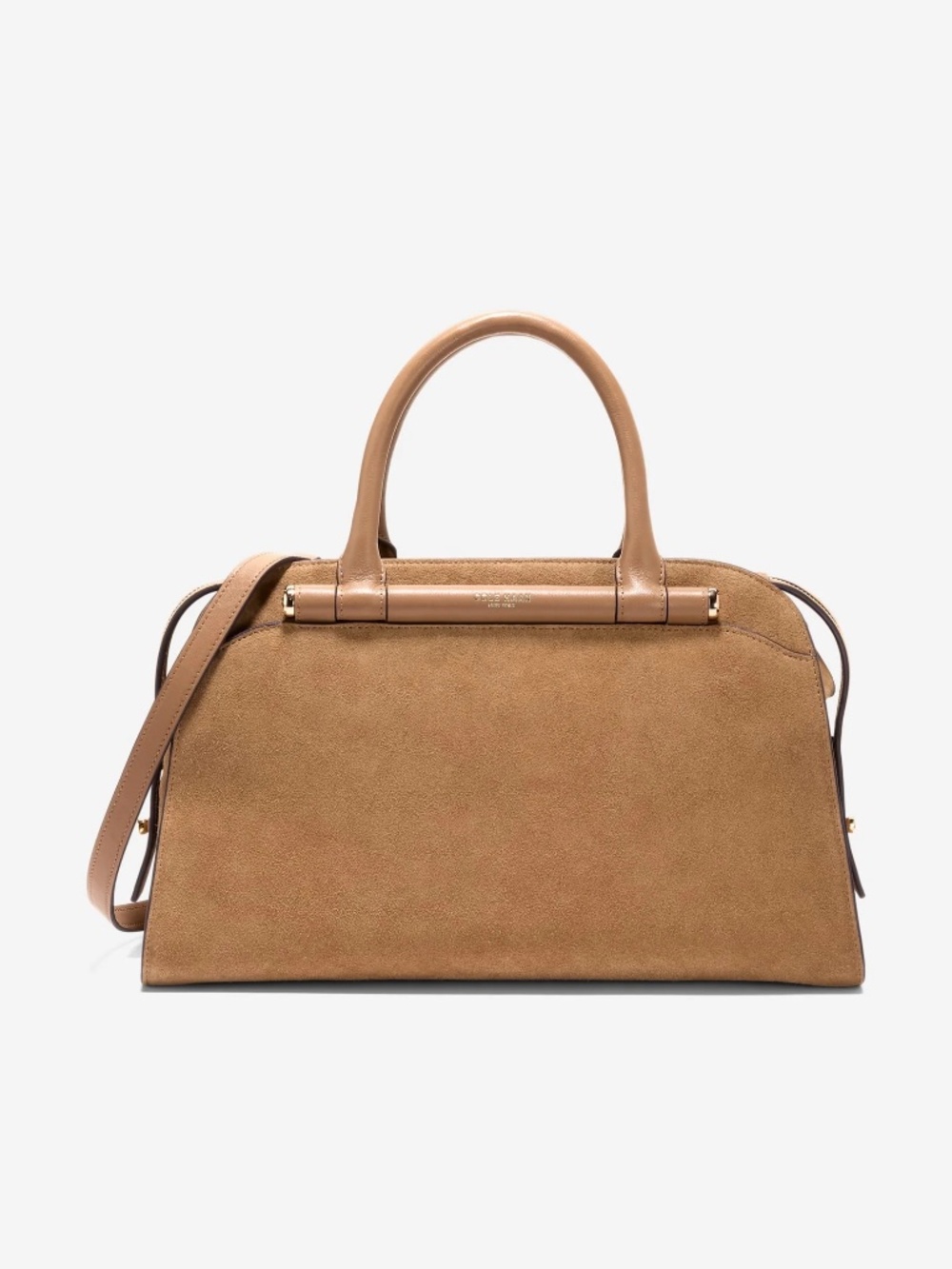 Women's Cole Haan Catherine Medium Satchel in Golden Honey  .